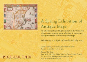 A Spring Exhibition of Antique Maps
