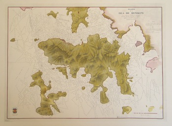 Capt. E Belcher - Chart of Hong Kong waters, 