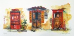 Lorette Roberts - Row of Doors,
