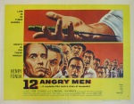 Twelve Angry Men, US original release half sheet