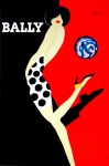 Bally Kick, Design by Bernard Villemot