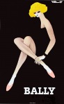 Bally Legs, Design by Bernard Villemot