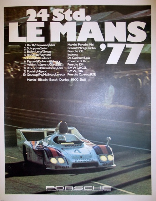 Le Mans 1977 - Porsche