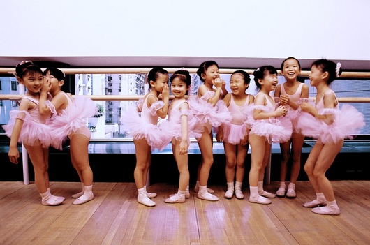 Novice Ballet Students