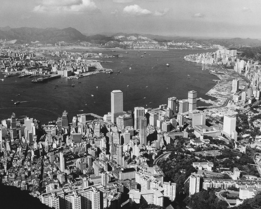 View of Hong Kong Harbour from the Peak