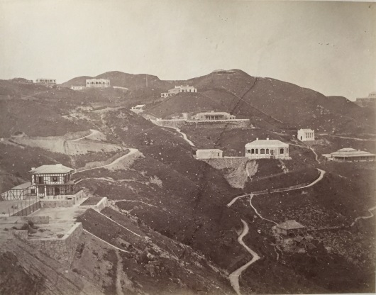 The Peak, Hong Kong, looking towards the West