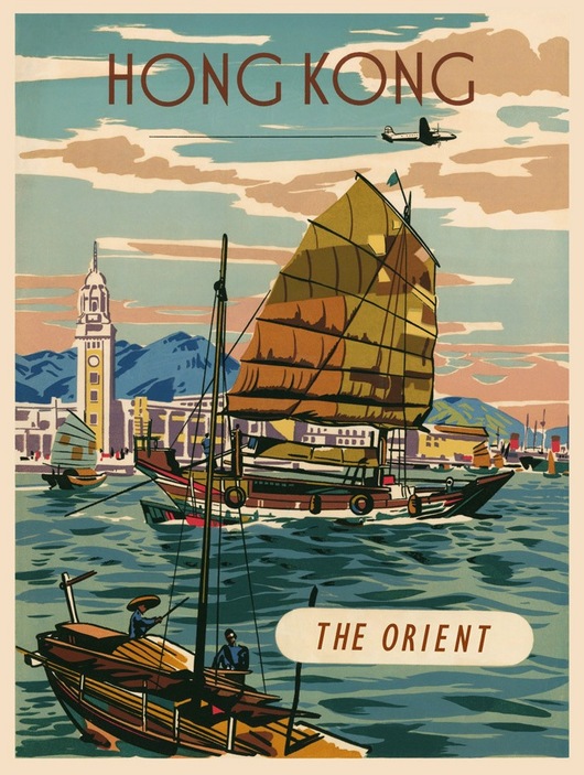 The Orient - Hong Kong (Reproduction)