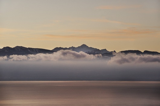 Lac Léman et Mont Blanc