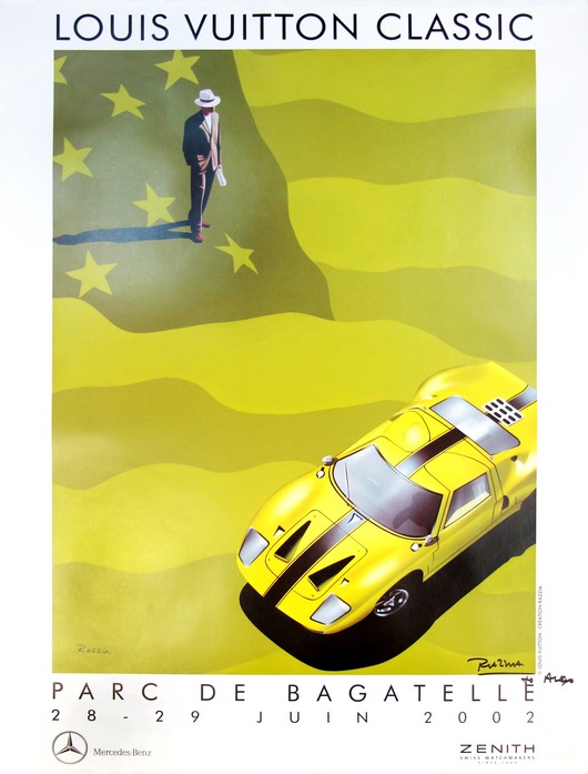 Louis Vuitton Classic - Parc de Bagatelle 2002  (hand signed by the artist)