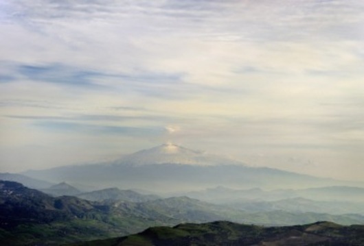 Mount Etna from Enna