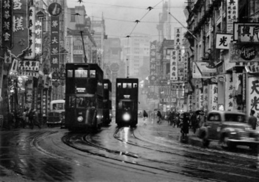 Tramway, Des Voeux Road, Central