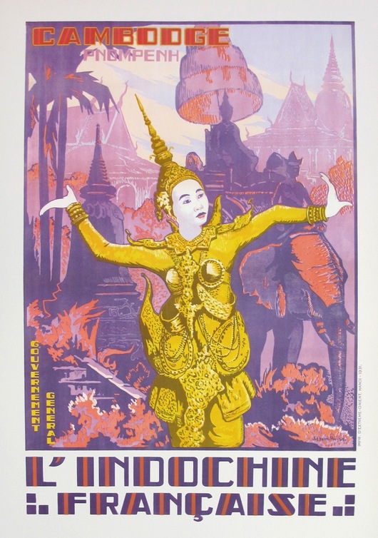 L'Indochine Française - Cambodge Phnom Penh (Cambodia) (Reproduction)