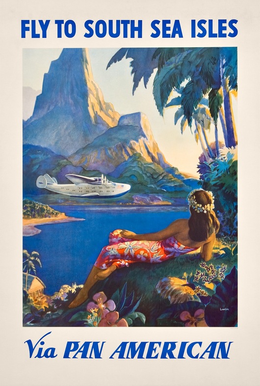 Pan Am South Sea Isles by Lawler (Reproduction)