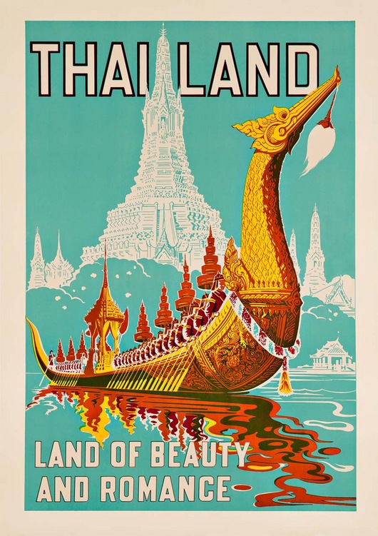Thailand - Land of Beauty and Romance (Reproduction)
