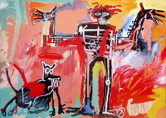 Boy and Dog in a Johnnydump