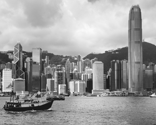 View from Kowloon towards Central