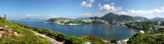 Stanley Bay and Cheung Hom Kok from Wong Ma Kok Road