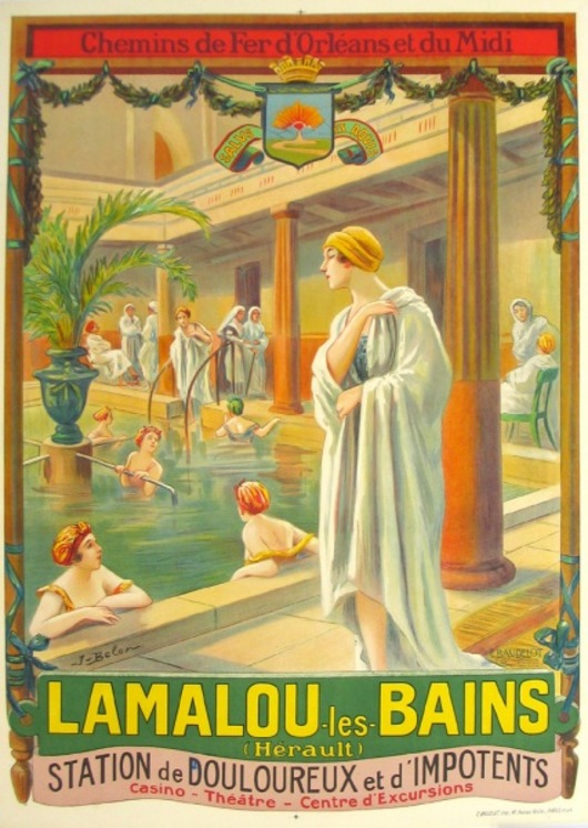Lamalou les Bains - Chem,ins de Fer d'Orleans et du Midi