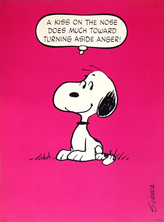 Snoopy - A Kiss on the Nose