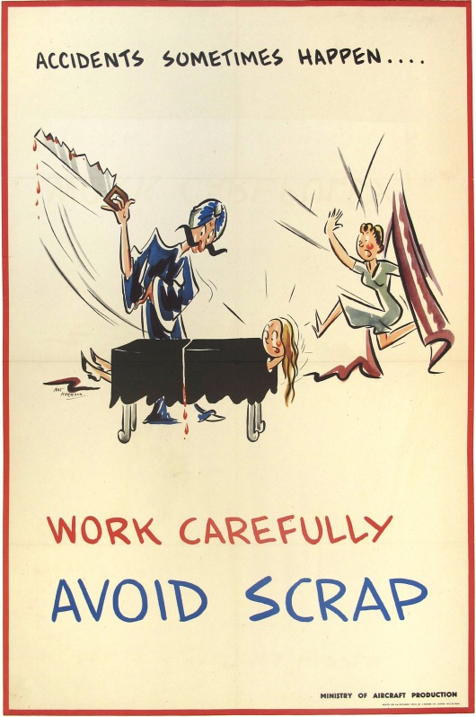 Work Carefully - Avoid Scrap