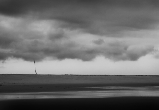 Clearing Storm on the Beach