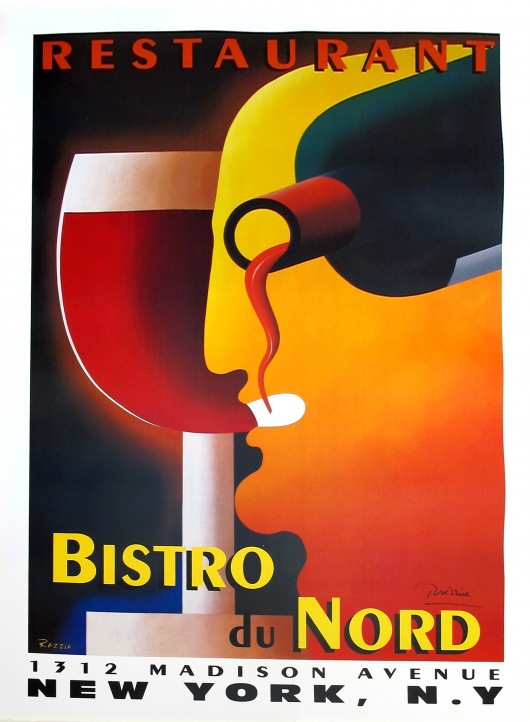 Bistro du Nord  (hand signed by the artist)