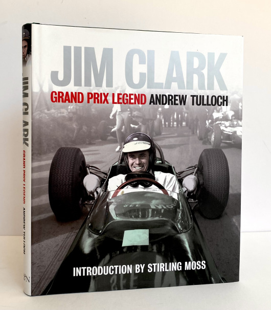 Jim Clark Grand Prix Legend  -  SIGNED by the Author and two others