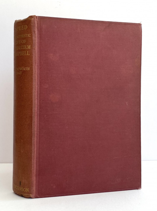 Speed. The Authentic Life of Sir Malcolm Campbell  -  Ex-libris Oliver Bertram