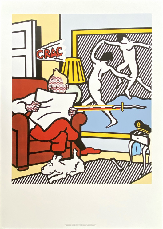 Tintin Reading