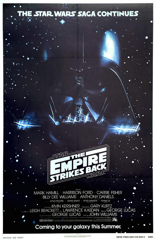 The Empire Strikes Back, US original release one sheet