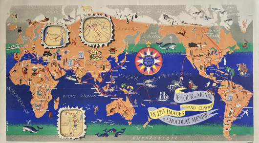 Le Tour du Monde en 120 Images Grand Concours du Chocolat Menier