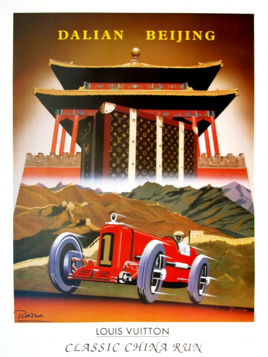 Louis Vuitton Classic China Run (Hand Signed)