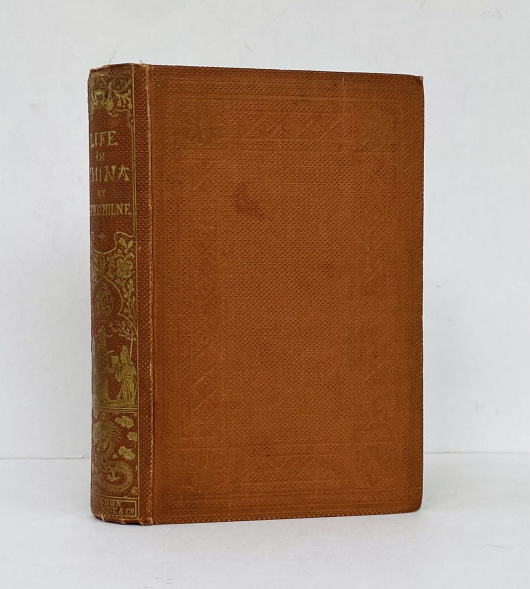 Life in China  [with an early map of Shanghai]
