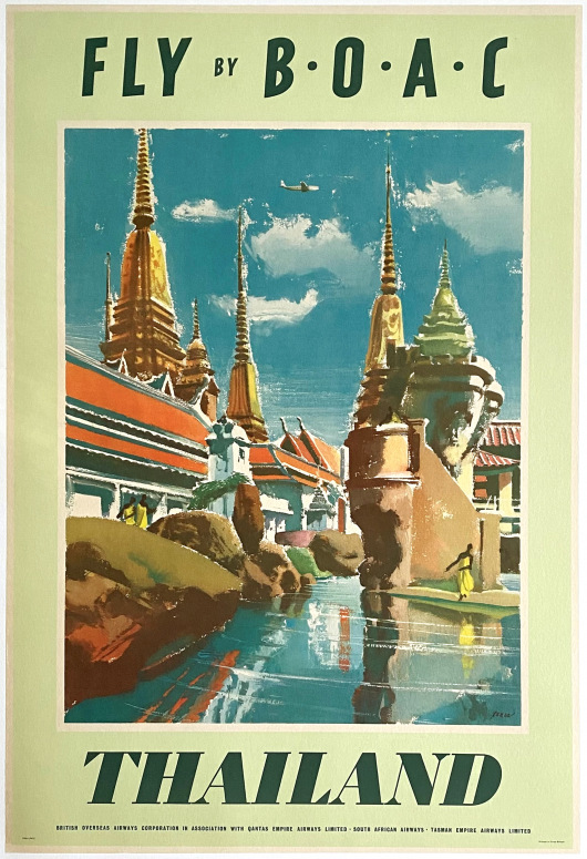 Thailand - Fly by B.O.A.C.