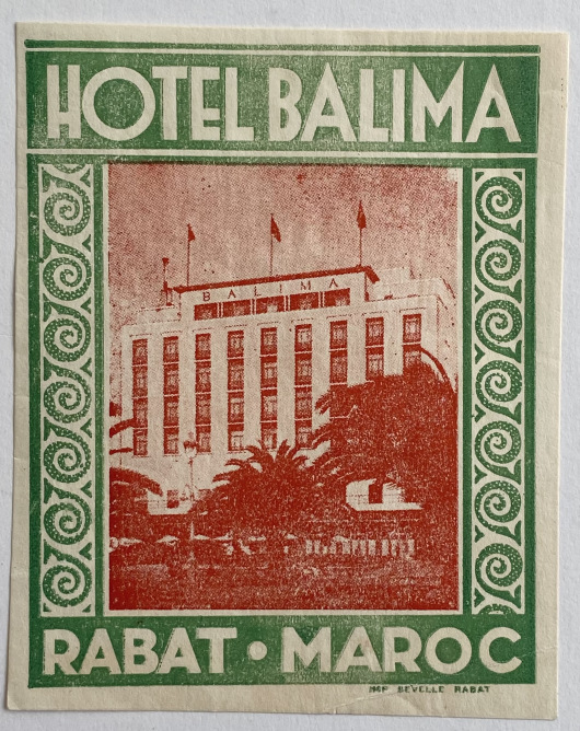 Hotel Balima, Rabat, Morocco