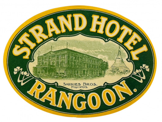 Strand Hotel Rangoon