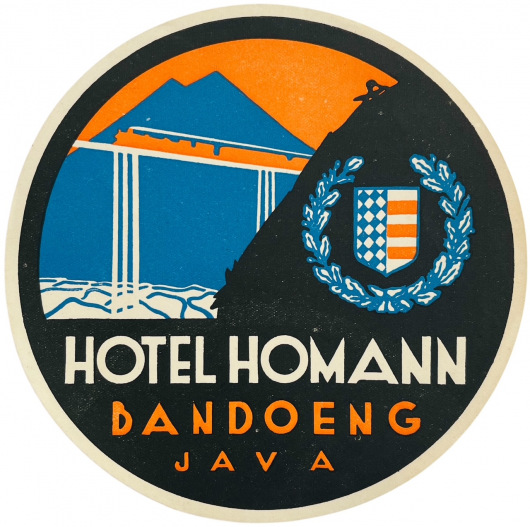 Hotel Homann, Bandoeng, Java