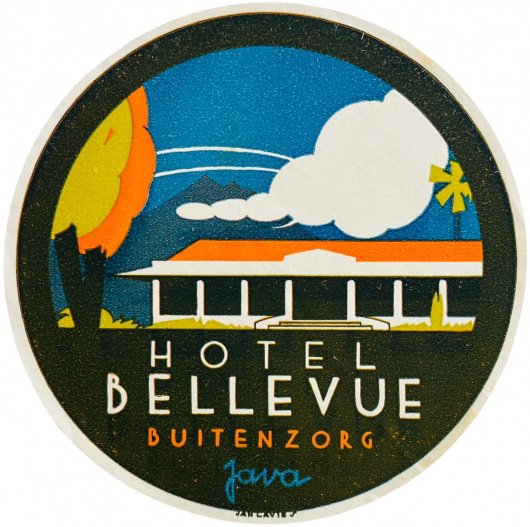 Hotel Bellevue, Buitenzorg, Java