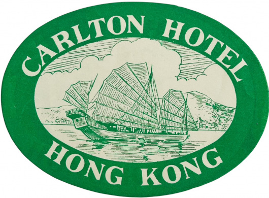 Carlton Hotel Hong Kong (green)