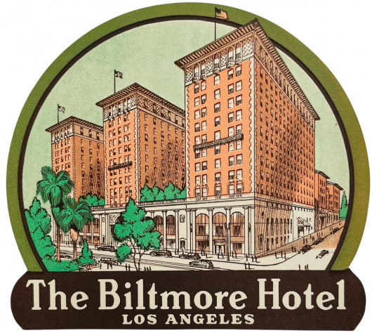 The Biltmore Hotel, Los Angeles