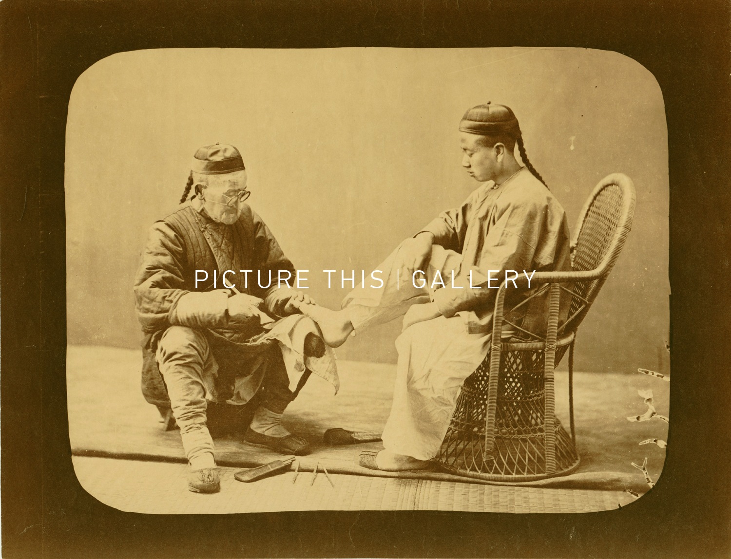 Picture This **C2771 Chinese pedicure