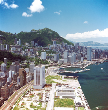 Central from Helicopter