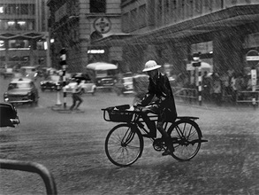 Downpour on Pedder Street