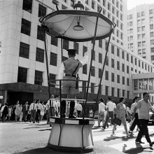 Traffic Podium on Chater Road, Central