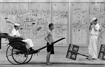 Sailors on Shore Leave, Lockhart Road, Wanchai