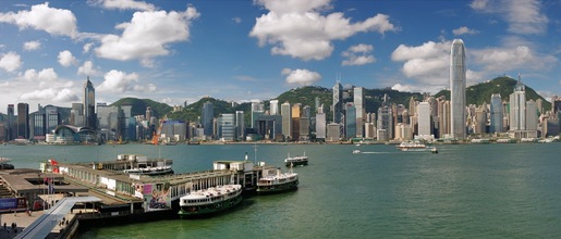 View of Hong Kong from Tsim Sha Tsui