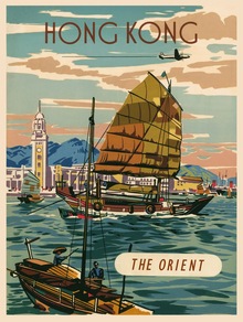 The Orient - Hong Kong (Reproduction)