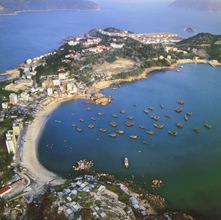 Aerial view of Stanley