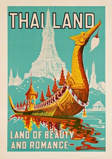 Thailand - Land of Beauty and Romance (Reproduction)
