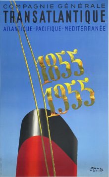 Compagnie Générale Transatlantique 1855-1955